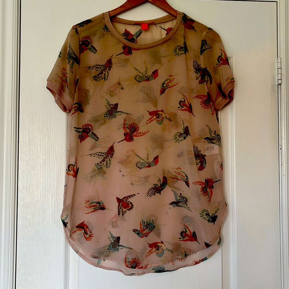 Joe Fresh Sheer Blouse